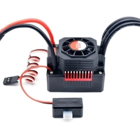60A ESC avec prise BEC XT60 2-3S ESC sans balais étanche pour voiture 1/10 RC 3650 3660 moteur RC contrôleur de vitesse électronique de voiture sur chenilles tout-terrain