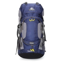 60L sac à dos de randonnée étanche Camping escalade vélo sac à dos sac de Sport en plein air avec housse de pluie