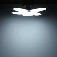 60W 85-265V 3000-3500K lampe pliante portable à économie d
