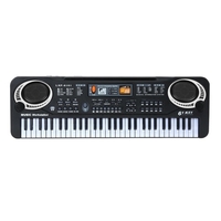61 touches noir musique numérique clavier électronique clavier électrique Piano enfants cadeau Instrument de musique