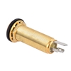 6, 35 1/4 pouces Pin Fin Endpin Jack Socket plug Mono Sortie Matériau cuivre pour guitare électrique acoustique