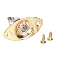 6, 35 mm guitare électrique/basse O-val Pickup Jack Poratble