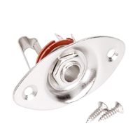 6, 35 mm guitare électrique/basse O-val Pickup Jack Poratble