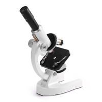 64X-2400X Microscope optique monoculaire école primaire enfants Science biologie expérimentale enseignement Microscope enfants cadeaux d