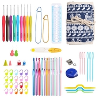 65 Pcs Crochet Crochets Set DIY Hand Knitting Art Tools