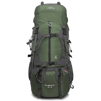 65L Men Women Trekking Backpack Mountaineering Bag Outdoor Travel Tent Backpack for Camping Hiking Backpack