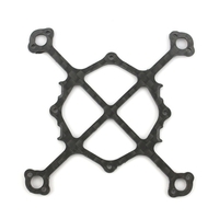65mm FPV Racing Drone 1.5mm Remplacement de pièce de cadre en fibre de carbone pour EMAX Nanohawk