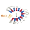 678PCS Câble de câble Câble électrique Set - Connecteurs de terminaux 350PCS + 328PCS 2: 1 Tubes rétractables Tubes thermorétractables à base de polyoléfine sans halogène avec boîte assortie