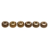 6pcs Accordeurs à cordes de guitare Tuning Pegs Keys Machine Heads Mount Hex Hole Gear