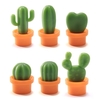 6pcs aimants pour réfrigérateur en forme de cactus aimants pour réfrigérateur mignon