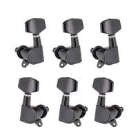 6pcs piquets de corde de guitare scellés accordeurs de verrouillage