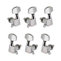 6pcs piquets de corde de guitare scellés accordeurs de verrouillage