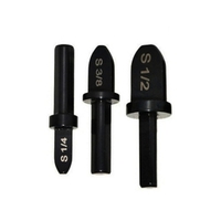 6pcs Tube Pipes Expander Utility Tool Swaging Tools Climatiseur Conditionnement Tuyaux en cuivre Développer 7/8 3/4 5/8 1/2 3/8 1/4 pouces 6 en 1 Ensemble d