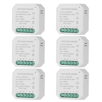 6PCS Tuya MINI DIY Commutateur intelligent à sens unique