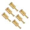 6pcs Vintage Guitar Bridge String Selles en alliage de Zinc Guitares électriques Accessoires