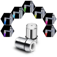7 couleurs changeantes lueur LED de jet d