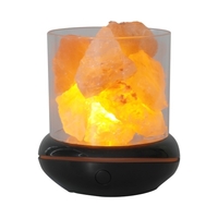 7 couleurs LED lampe à sel sel himalayen pierre de sel veilleuse aromathérapie diffuseur