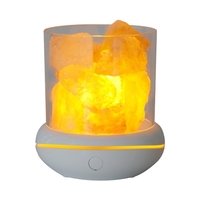 7 couleurs LED lampe à sel sel himalayen pierre de sel veilleuse aromathérapie diffuseur
