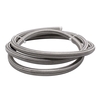 7 pieds Siliver AN6 Nylon et conduite de carburant tressée en acier inoxydable 6AN