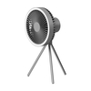 7 Pouces LED Ventilateur Suspendu avec Trépied USB Lampes de Camping avec Ventilateur Ventilateur de Bureau Portable 3 Vitesses Ventilateur de Plafond LED pour Camping en Plein Air Bureau Dortoir Étudiant