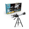 70mm Aperture Telescope with Tripod Finder Scope Eyepieces Portable Astronomical Refracting Telescope STEM Science Educational Gift for Students Beginners