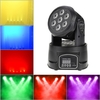 70W 7 LED RGBW 4 en 1 LED Effet de scène Lumière de tête mobile