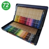 72 crayons de couleur ensemble crayons aquarelles solubles dans l