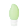 78ml rechargeable mangue en forme de bouteille de voyage mis en bouteille étanche Silicone bouteilles Kit Style jaune