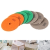 7pcs / Set 4 "disques de polissage à sec de diamant disque de meulage pour les carreaux de céramique de marbre de granit