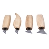 7pcs ciseaux à bois ensemble outils de sculpture kit outil de bricolage bois à main