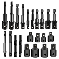 7PCS Impact Extension & Socket Adaptateur H-ex Shank Extension Bit Socket Set Kit Portable