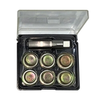 7pcs kit de réparation de filetage de carter d