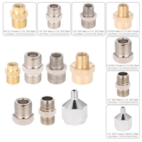 7pcs professionnels Airbrush Kit adaptateur de connecteur Fitting Set Pour Compressor & Airbrush Hose