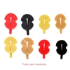 8 pcs Caoutchouc Violon Pratique Muet Style Rond Violon Muet Pratique Violon Silencieux