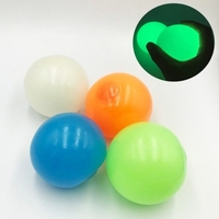 8 pièces bâton boules murales balle cible collante boule de plafond fluorescente jouet de décompression anti-stress
