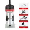 800W 30000r/min Multifonctionnel Électrique Tondeuse À Bois Routeur À Bois Laminé Tondeuse Professionnel Rainurage Coupe Rainurage Machine pour Menuisier Charpentier