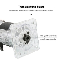 800W 30000r/min Multifonctionnel Électrique Tondeuse À Bois Routeur À Bois Laminé Tondeuse Professionnel Rainurage Coupe Rainurage Machine pour Menuisier Charpentier
