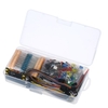 830 Breadboard Set Electronics Component Starter DIY Kit avec boîte en plastique Compatible avec Arduino UNO R3 Package Package