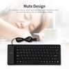 84 touches clavier en Silicone filaire USB espagnol pliable en Silicone souple étanche à la poussière clavier pour ordinateur de bureau ordinateur portable