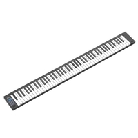 88 touches clavier Piano Piano numérique portable avec écran LCD