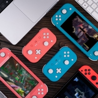 8bitdo Lite 2 BT manette pour Nintendo Switch,  Lite,  Android et Raspberry Pi Ultra-portable entièrement en vedette