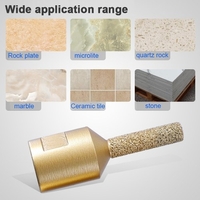 8mm M14 Adaptateur Diamant Routeur Bit Bits Abrasifs Ardoise Pierre Marbre Quartz Pierre Utilitaire Épissage Outil Angle Meuleuse Accessoire