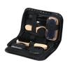 8PCS Shoe Shine Care Kit Brosses polonaises noires et neutres pour bottes Chaussures Sneakers Style 1