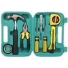 9 Pcs Tech Prdfessiona Outils de réparation à domicile Set Basic Hand Carry Tool Box Kit