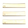 9 pièces Guitare Laiton Radian Fret Inserts 7.25/9.5/10/12/14/15/16/17/20 Rayon Touche Fret Press Caul Insert pour Guitare Acoustique/Électrique Basse Électrique