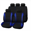 9 pièces housse de siège de voiture universelle tissu Art Auto décoration intérieure housses de protection pour quatre saisons