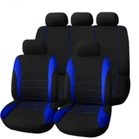 9 pièces housse de siège de voiture véhicule coussin de protection décoration d