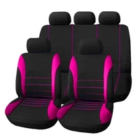 9 pièces housse de siège de voiture véhicule coussin de protection décoration d