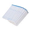 90 pcs / Pack Cartes de Temps Timecards Mensuelle 2-sided 18 * 8.4 cm pour Employé Présence Heure Horloge Enregistreur