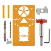 95-105 Degree Multifunctional Hinge Punch Hole Locator Punching Formwork Installation 35MM Cupboard Hinges Auxiliary Board Woodworking Tool for Door Cabinet